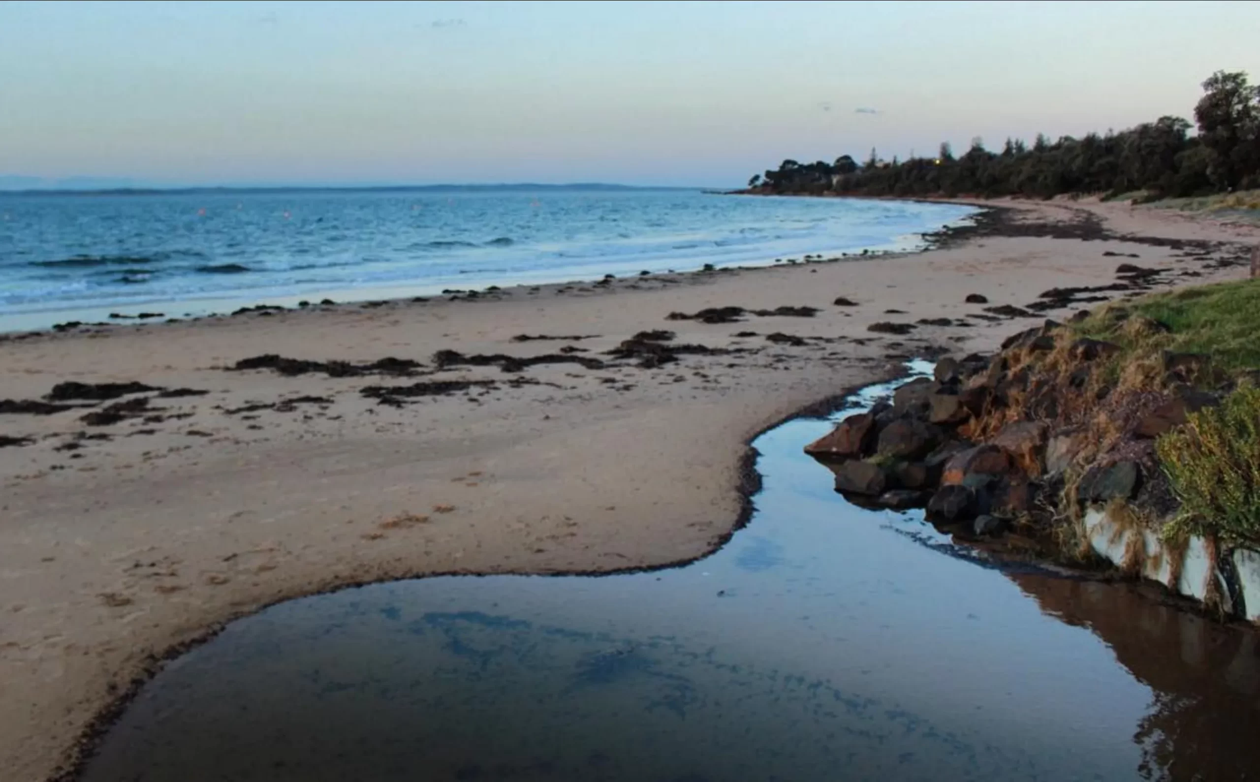 beachside caravan park, Phillip Island